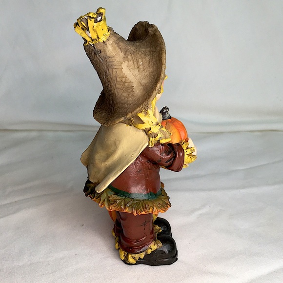 2 Piece Scarecrow Boy and Girl with Pumpkins by Valerie Parr Hill - Picture 9 of 13